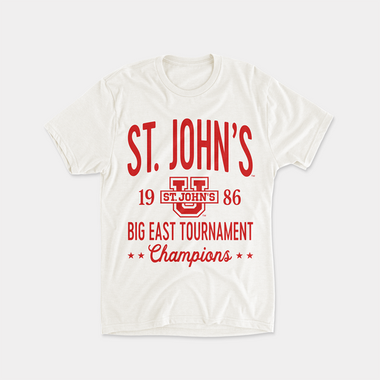 1986 BIG EAST CHAMPS TEE